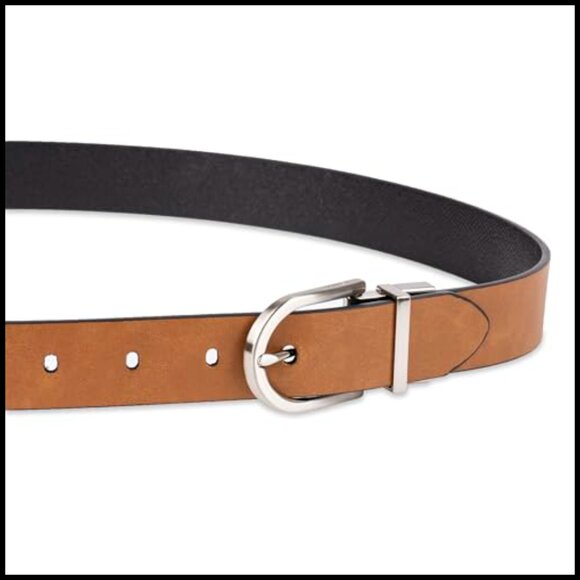 Reversible Belt for Jeans, Trousers, Dresses, Adjustable Fit main image 4